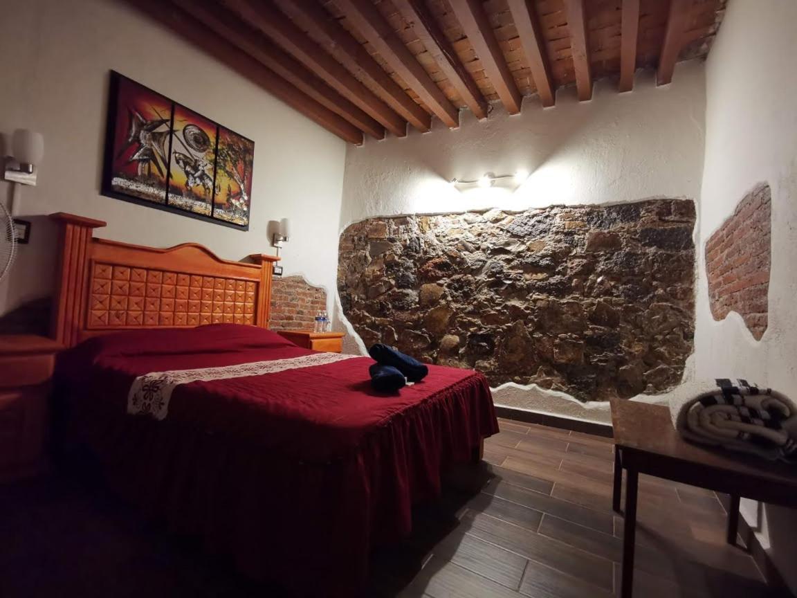 La Casa Del Abuelo Vandrarhem San Miguel de Allende Exteriör bild