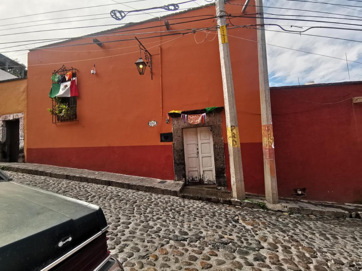 La Casa Del Abuelo Vandrarhem San Miguel de Allende Exteriör bild